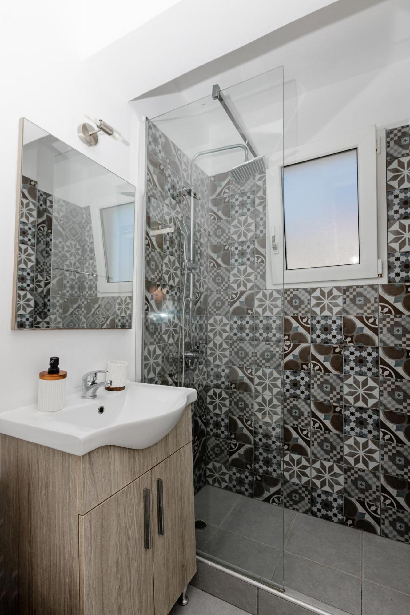 Ferienwohnung Panoramic Penthouse Chios Town Exterior foto